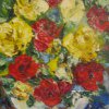 Roses Canvas, oil 20х25 2011
